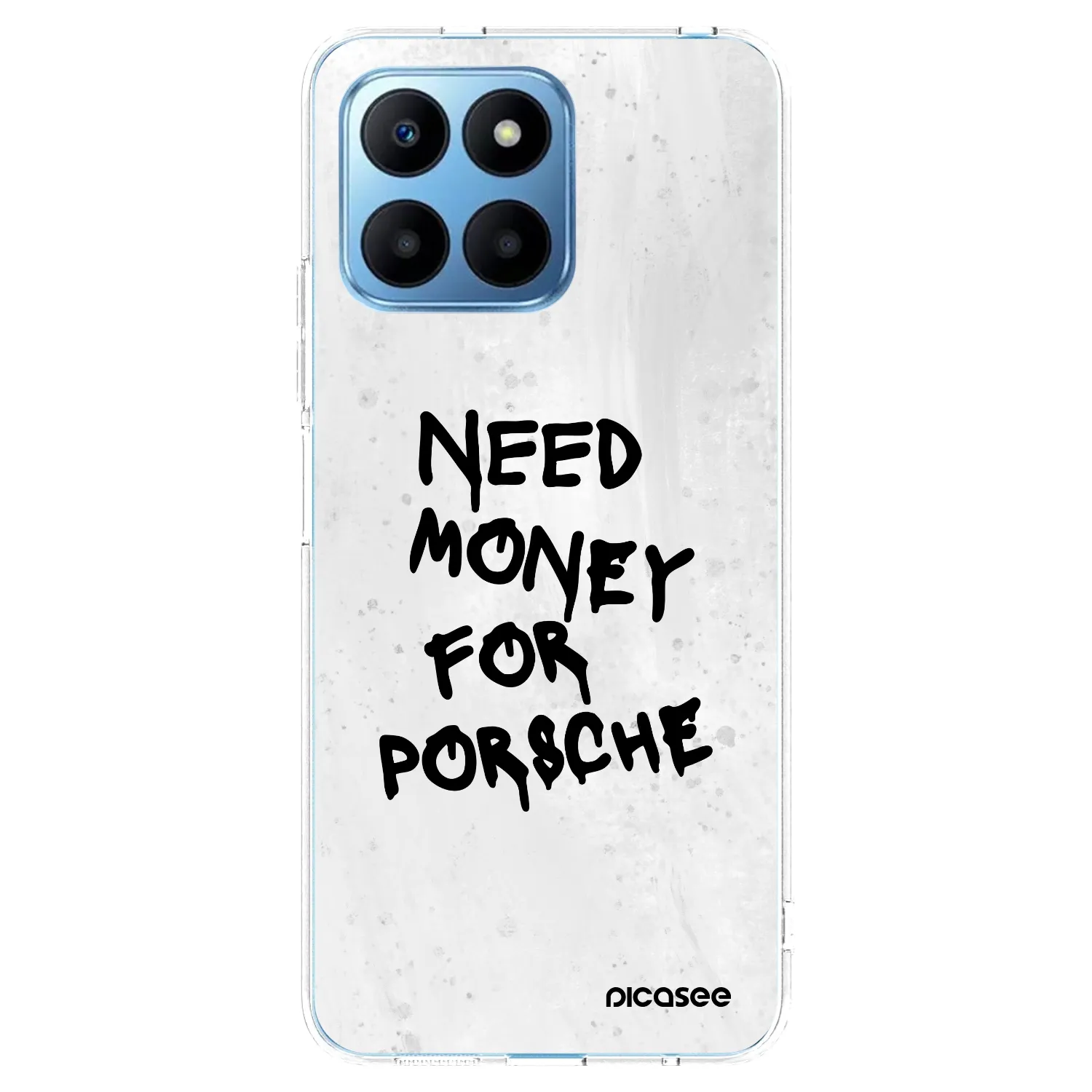 Picasee silikonska prozirna maskica za Honor 70 Lite - White Dollar