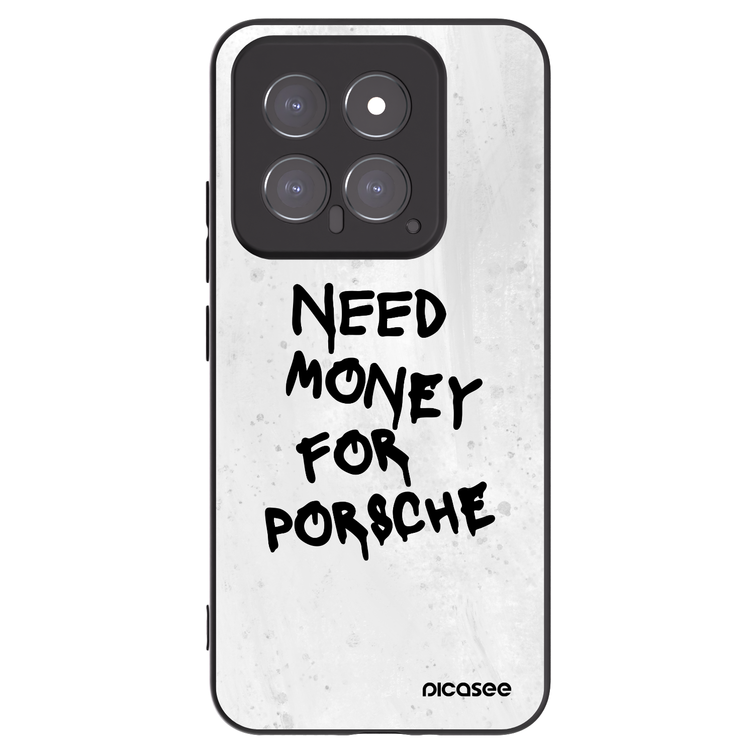 Picasee crna silikonska maskica za Xiaomi 14 - White Dollar