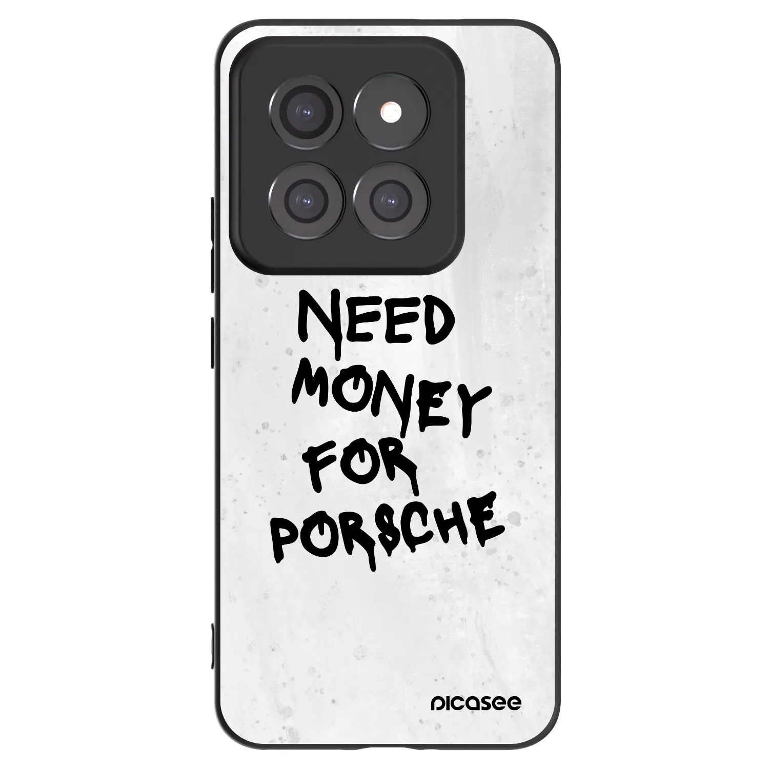 Picasee crna silikonska maskica za Xiaomi 14 Pro - White Dollar