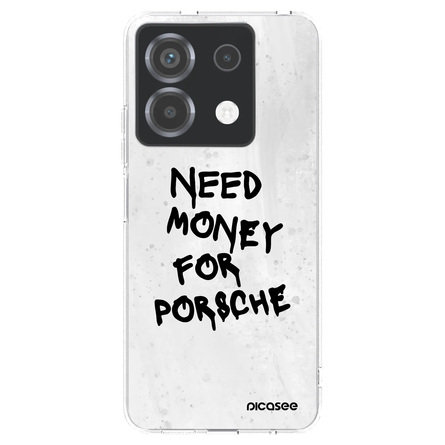 Picasee silikonska prozirna maskica za Xiaomi Poco X6 - White Dollar