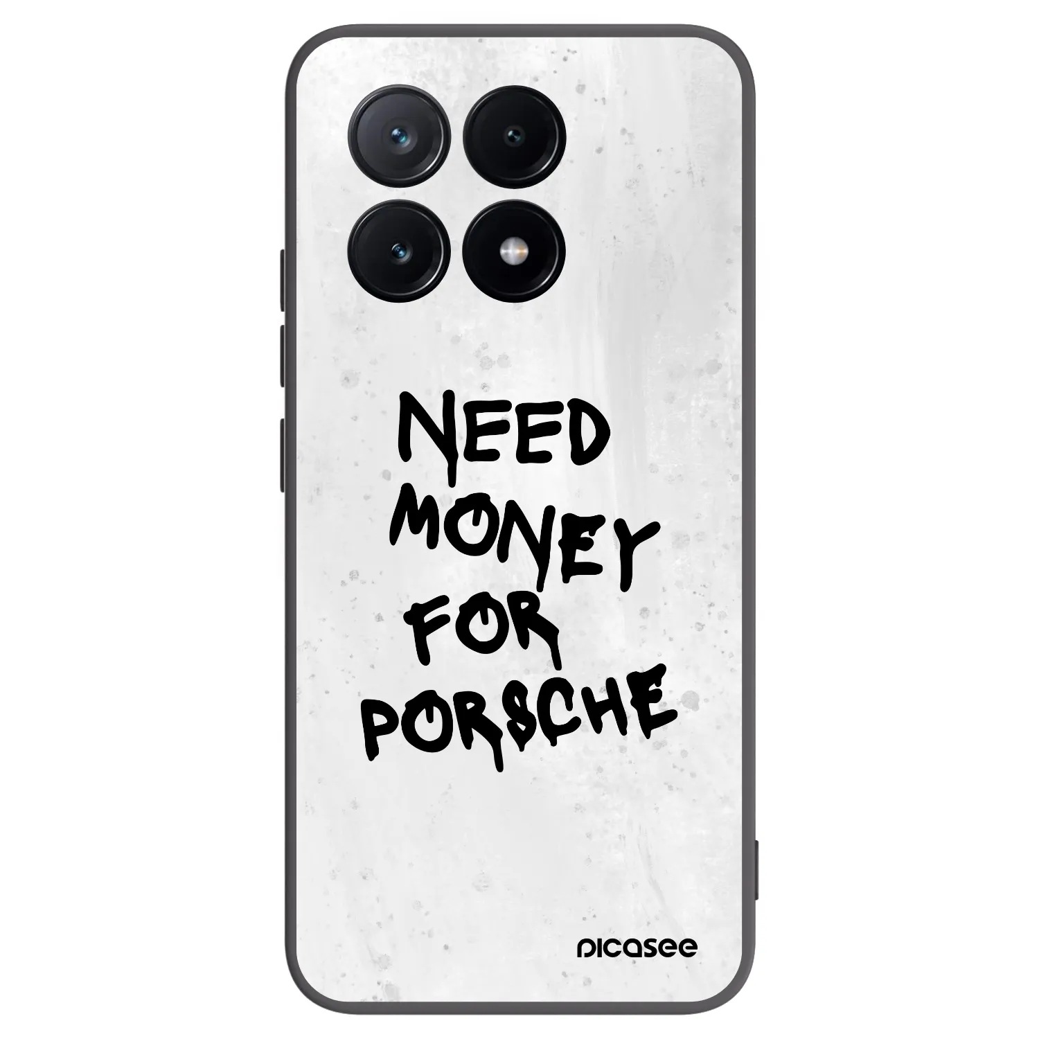 Picasee crna silikonska maskica za Xiaomi Poco X6 Pro - White Dollar