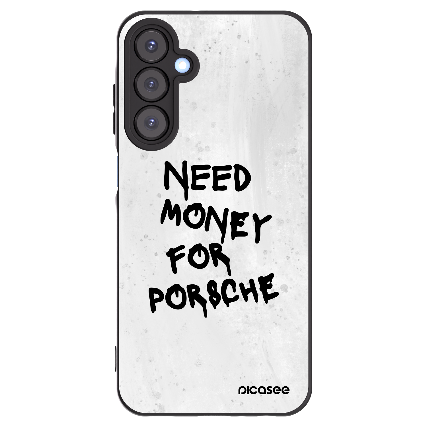 Picasee crna silikonska maskica za Samsung Galaxy A25 A256B 5G - White Dollar