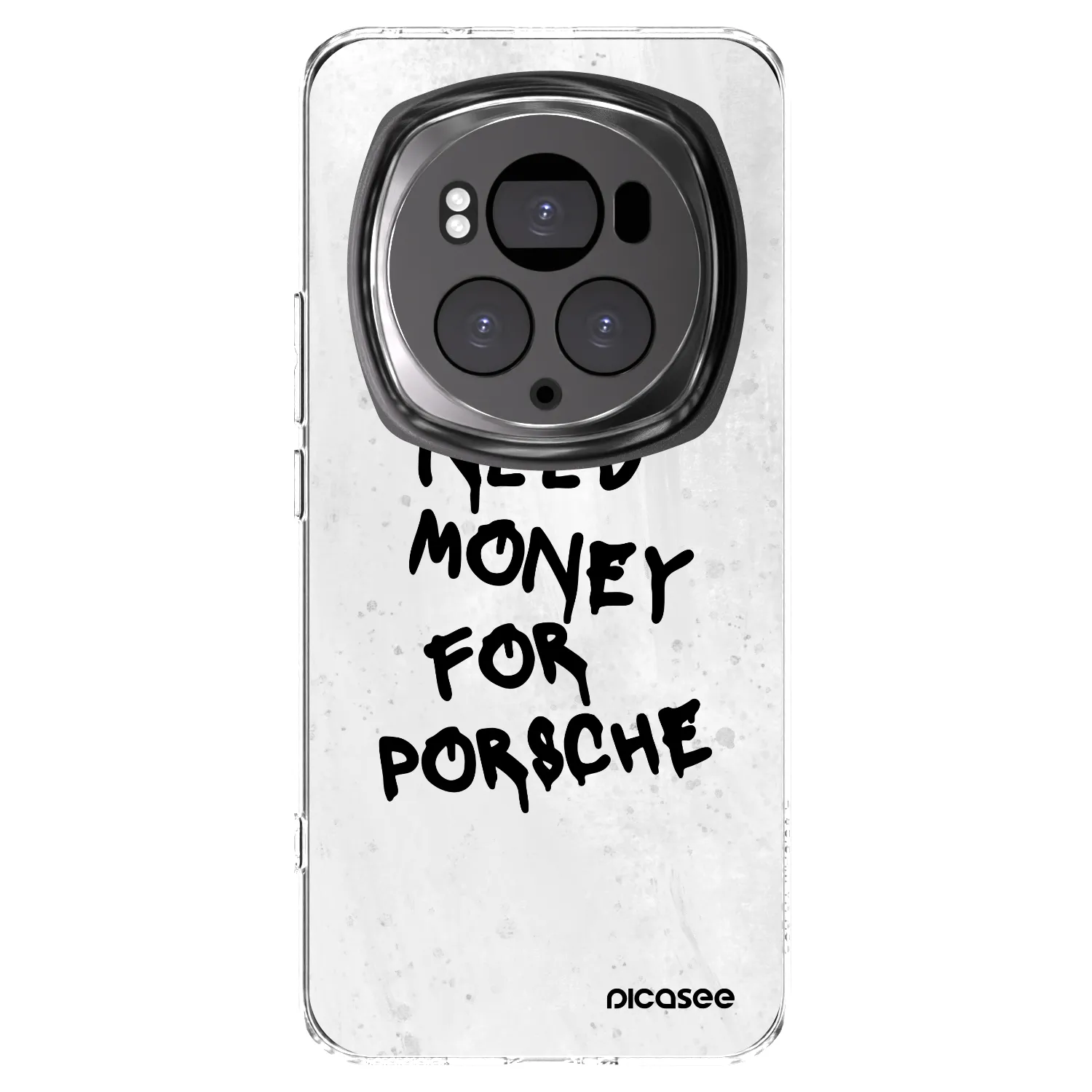 Picasee silikonska prozirna maskica za Honor Magic6 Pro - White Dollar