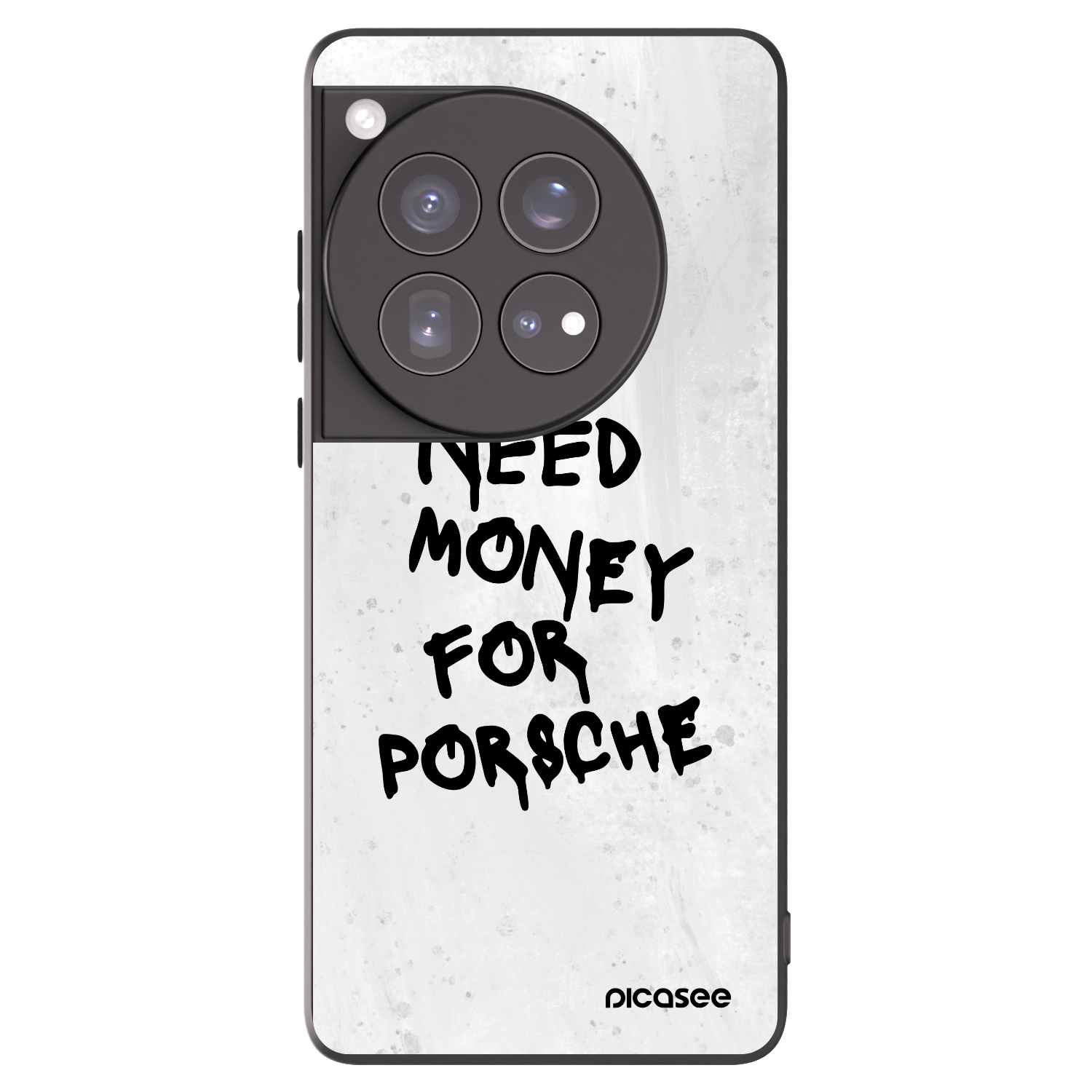 Picasee crna silikonska maskica za OnePlus 12 5G - White Dollar