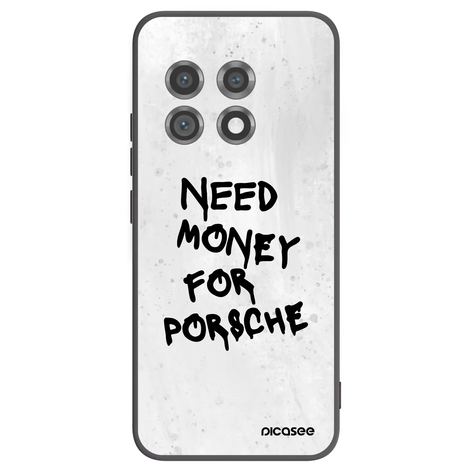 Picasee crna silikonska maskica za OnePlus 11 5G - White Dollar