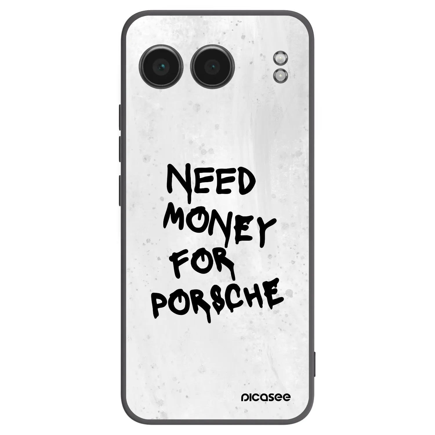Picasee crna silikonska maskica za OnePlus Nord 4 - White Dollar