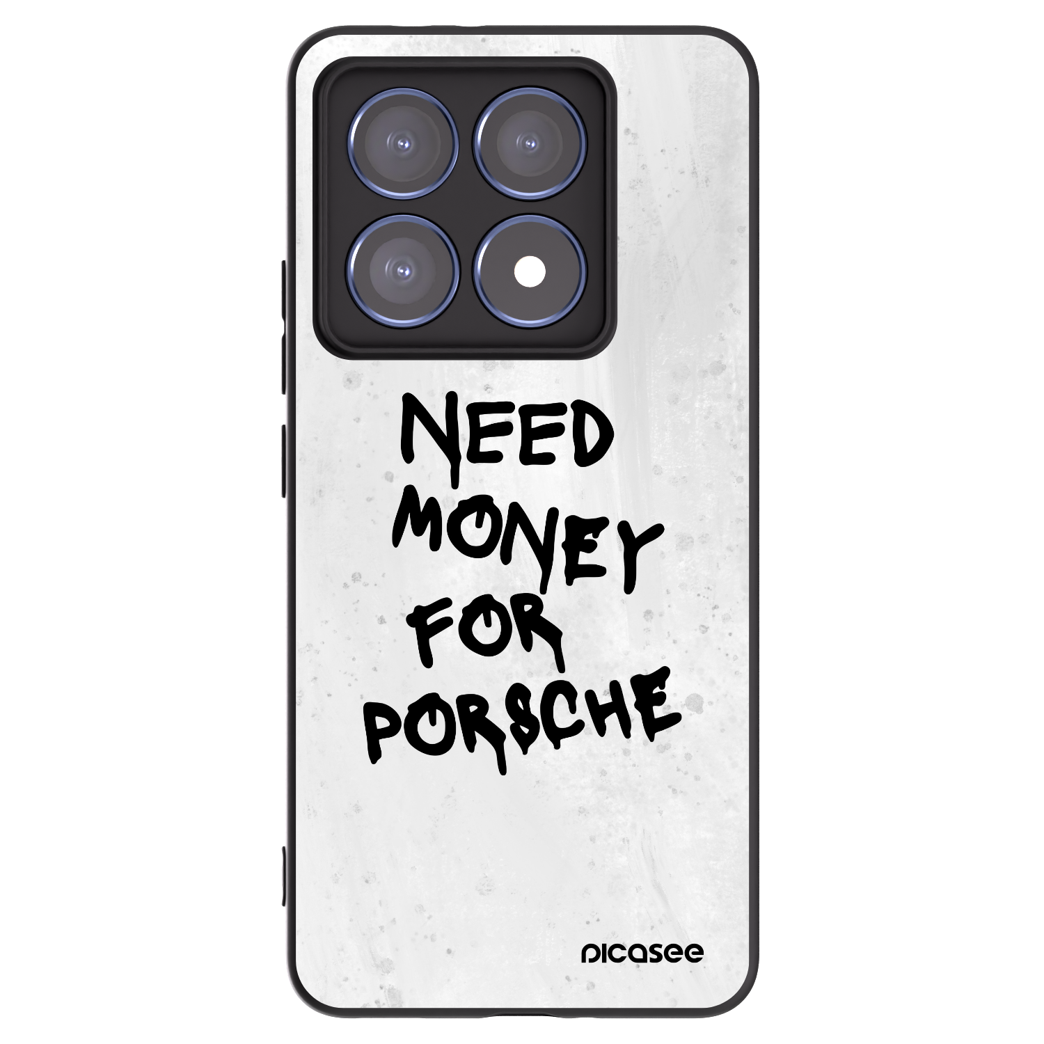 Picasee crna silikonska maskica za Xiaomi 14T Pro - White Dollar