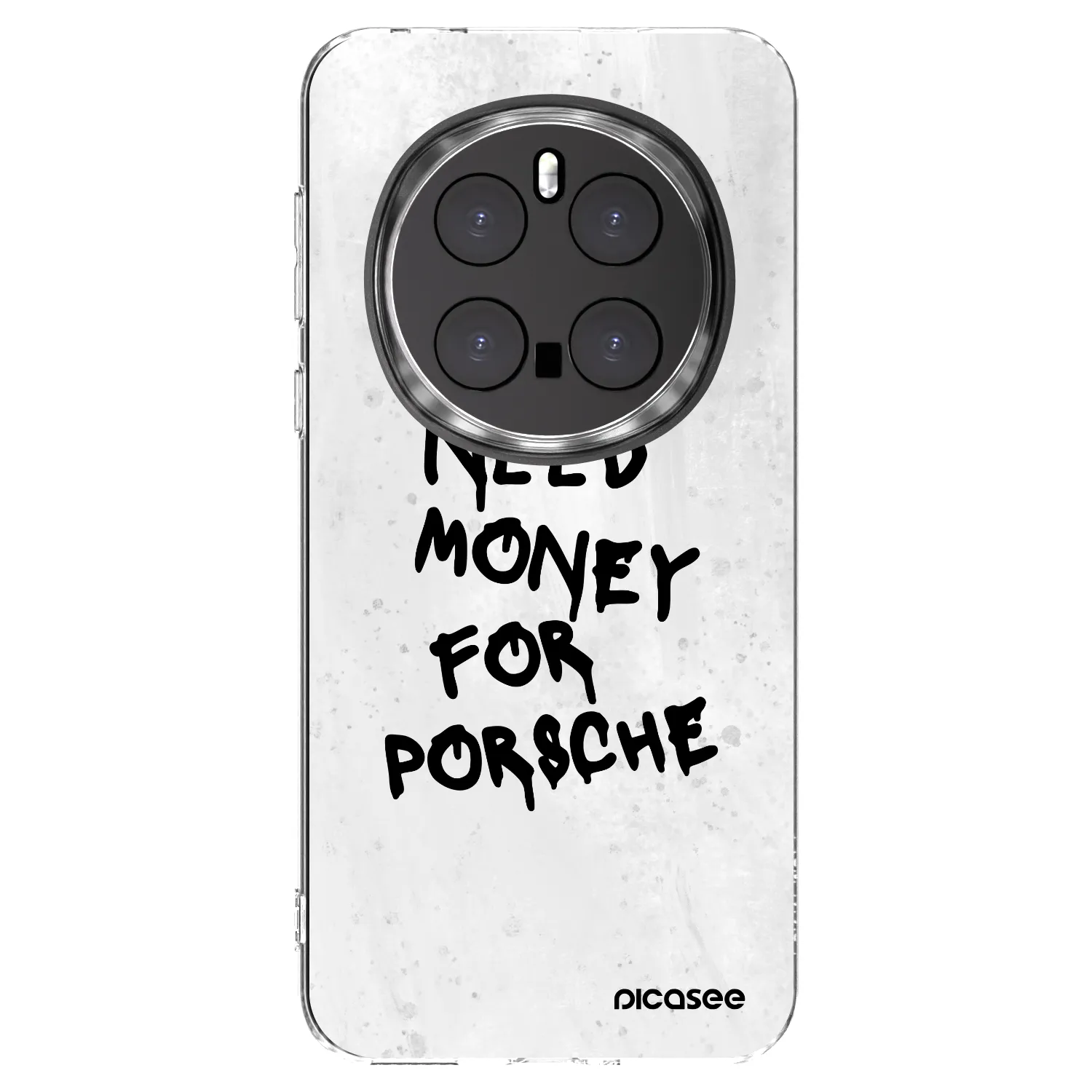 Picasee silikonska prozirna maskica za Honor Magic7 Pro 5G - White Dollar