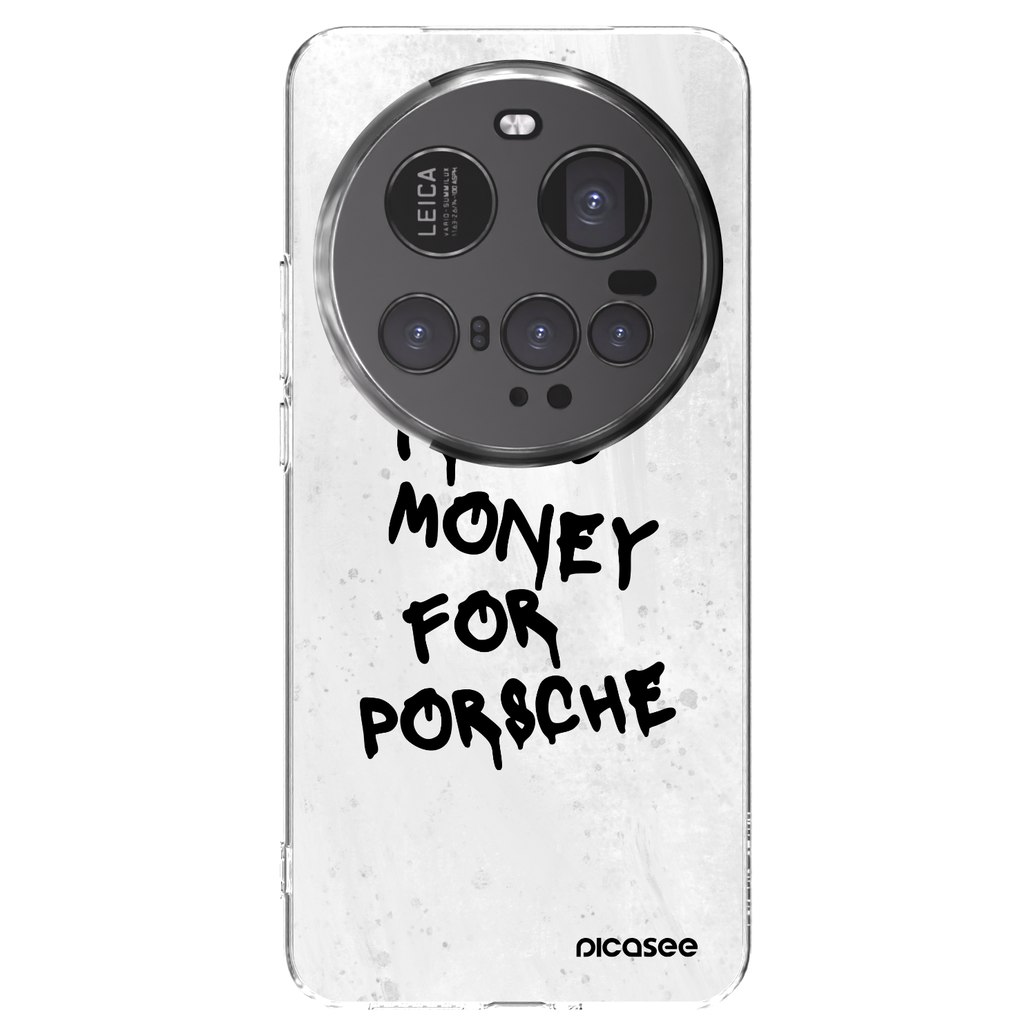 Picasee silikonska prozirna maskica za Xiaomi 15 Ultra - White Dollar