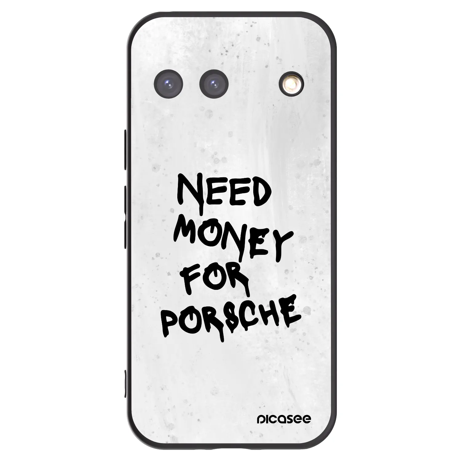 Picasee crna silikonska maskica za Google Pixel 9 - White Dollar