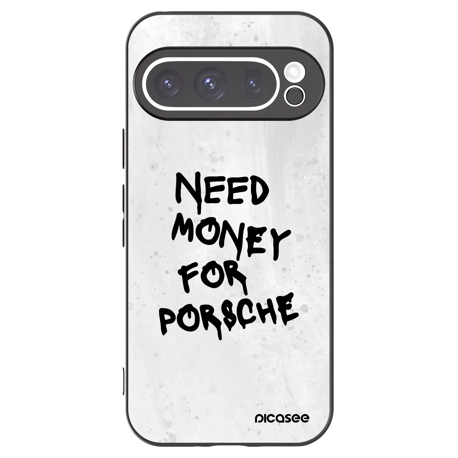 Picasee crna silikonska maskica za Google Pixel 9 Pro - White Dollar