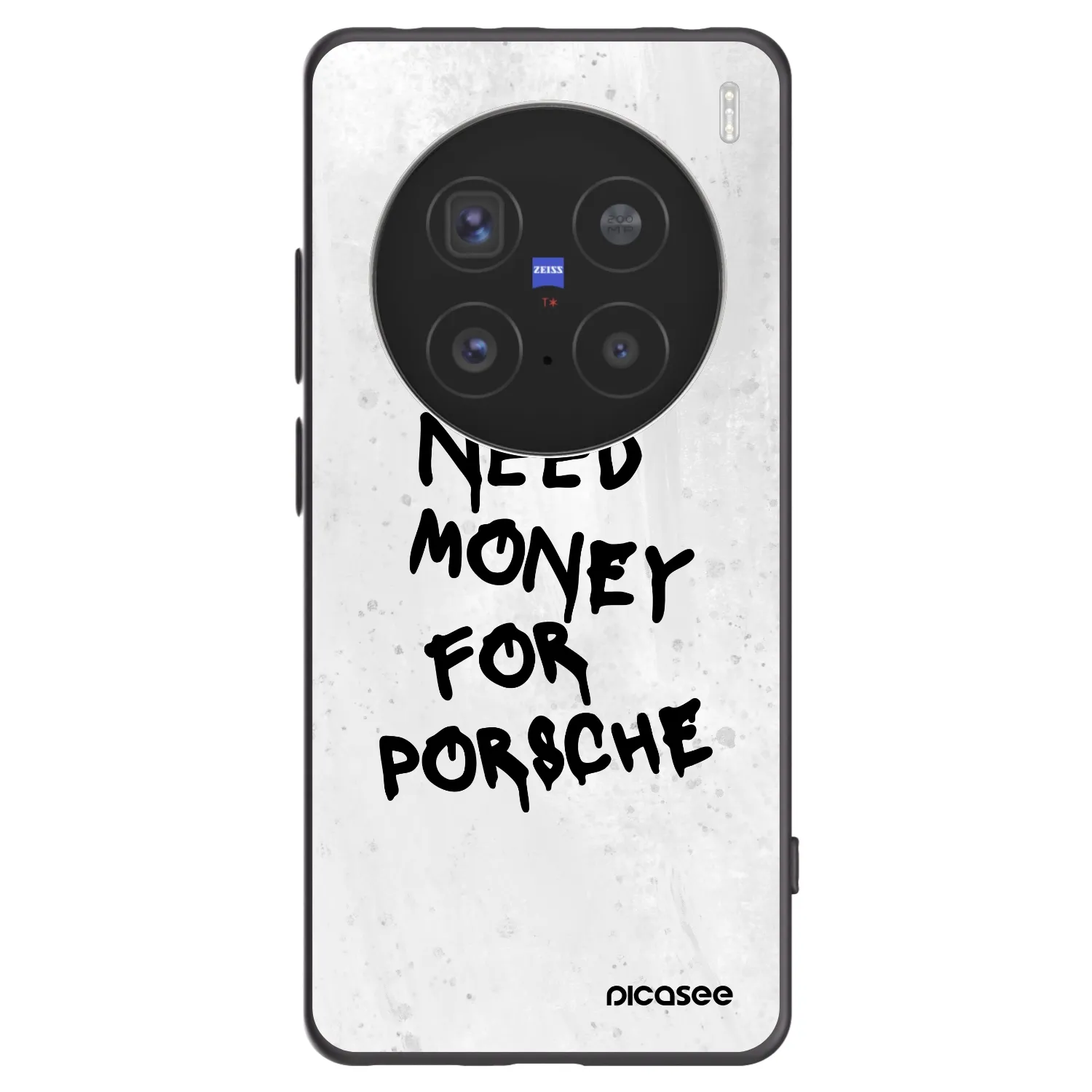 Picasee crna silikonska maskica za Vivo X200 Pro - White Dollar