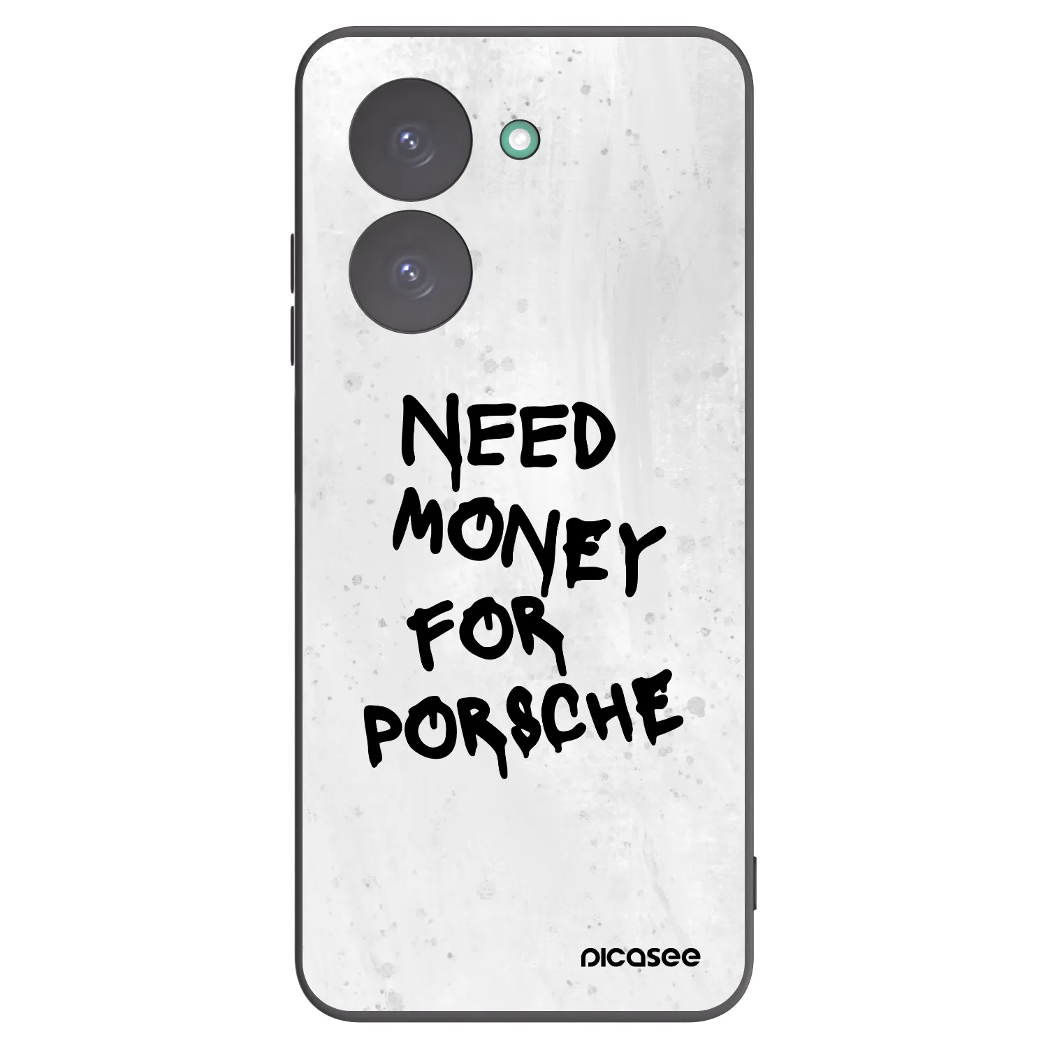 Picasee crna silikonska maskica za Xiaomi Redmi A5 - White Dollar