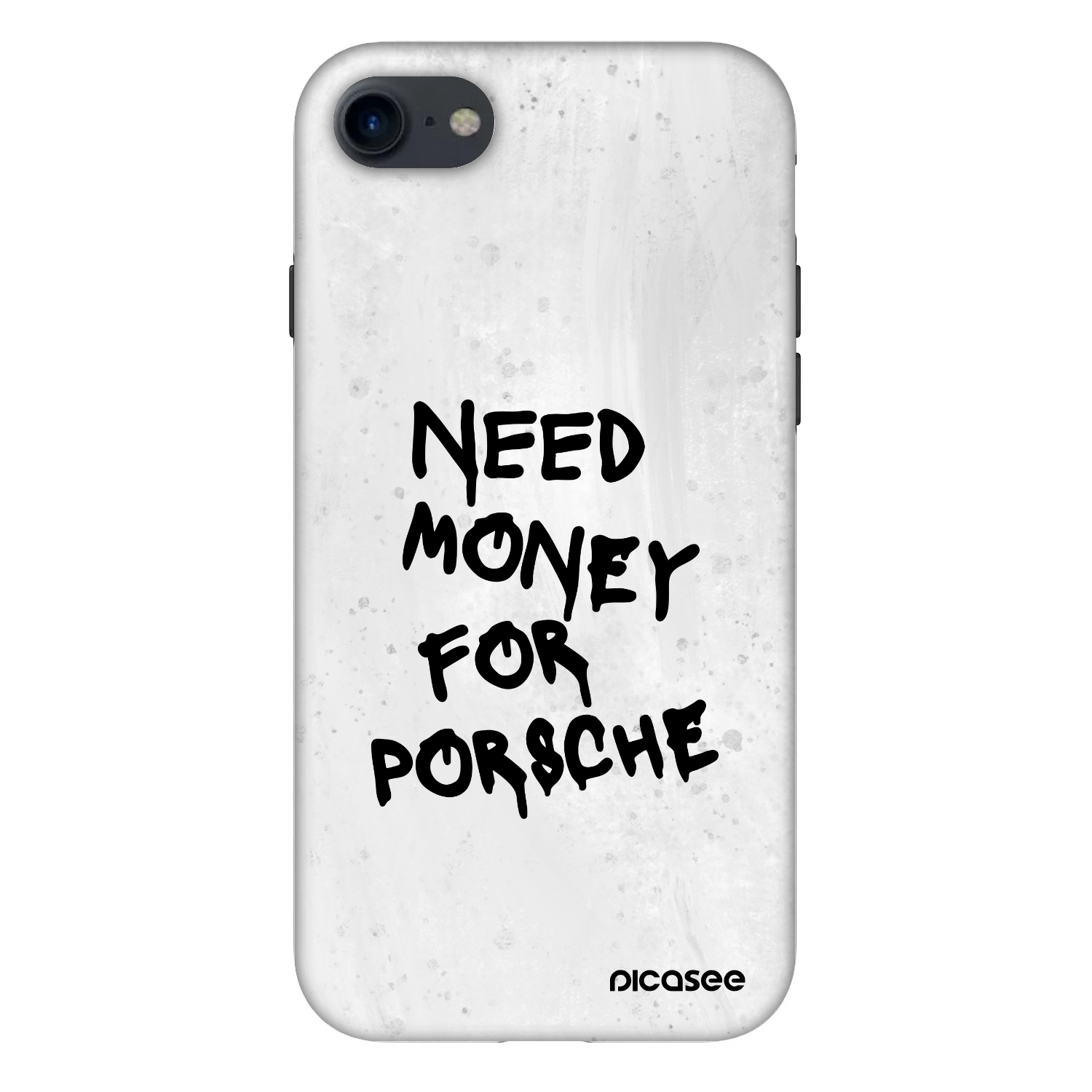 Picasee Fashion Case za Apple iPhone SE 2022 - White Dollar