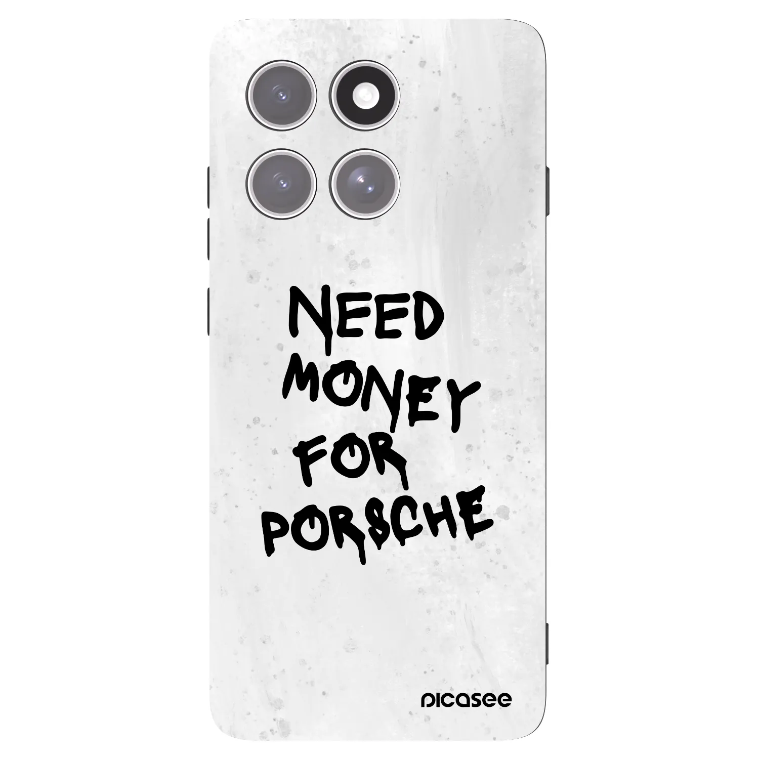 Picasee crna silikonska maskica za Motorola Edge 60 Pro - White Dollar