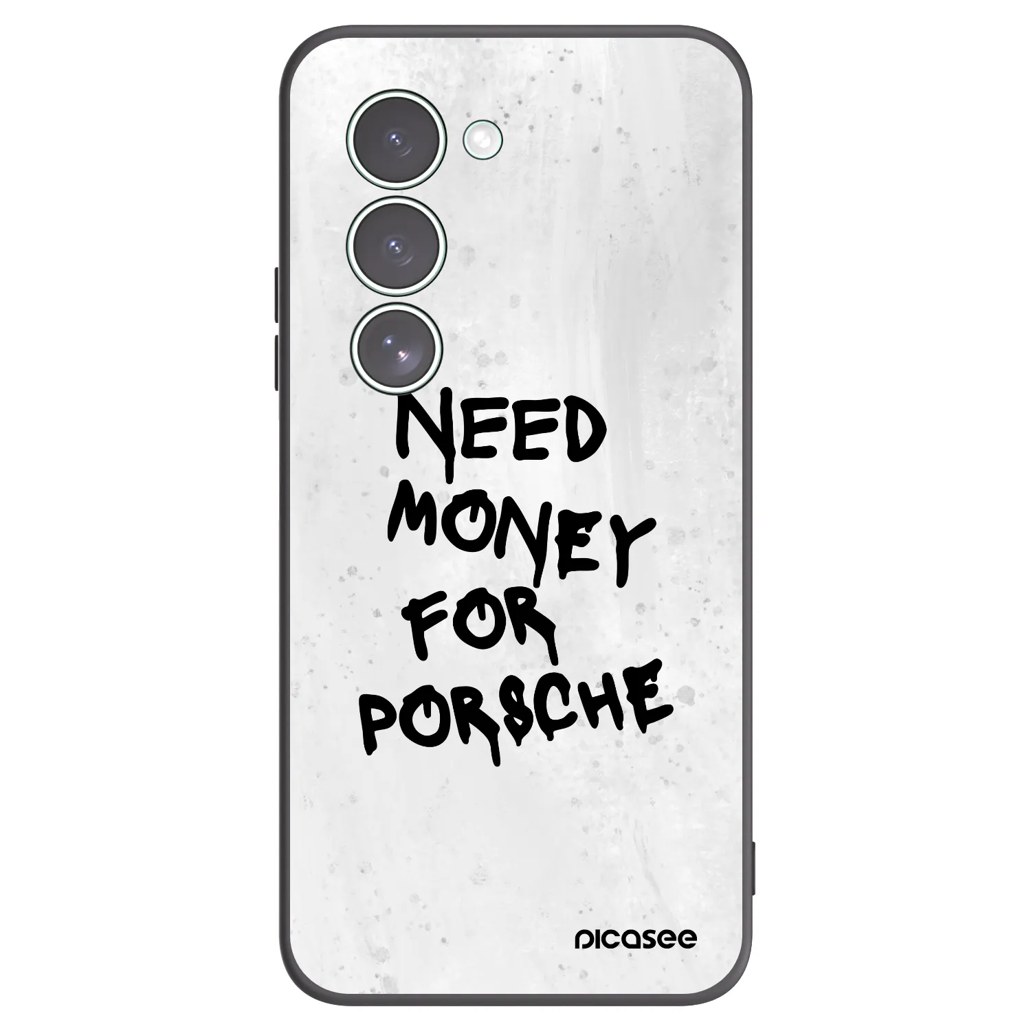 Picasee crna silikonska maskica za Xiaomi Redmi 15 5G - White Dollar