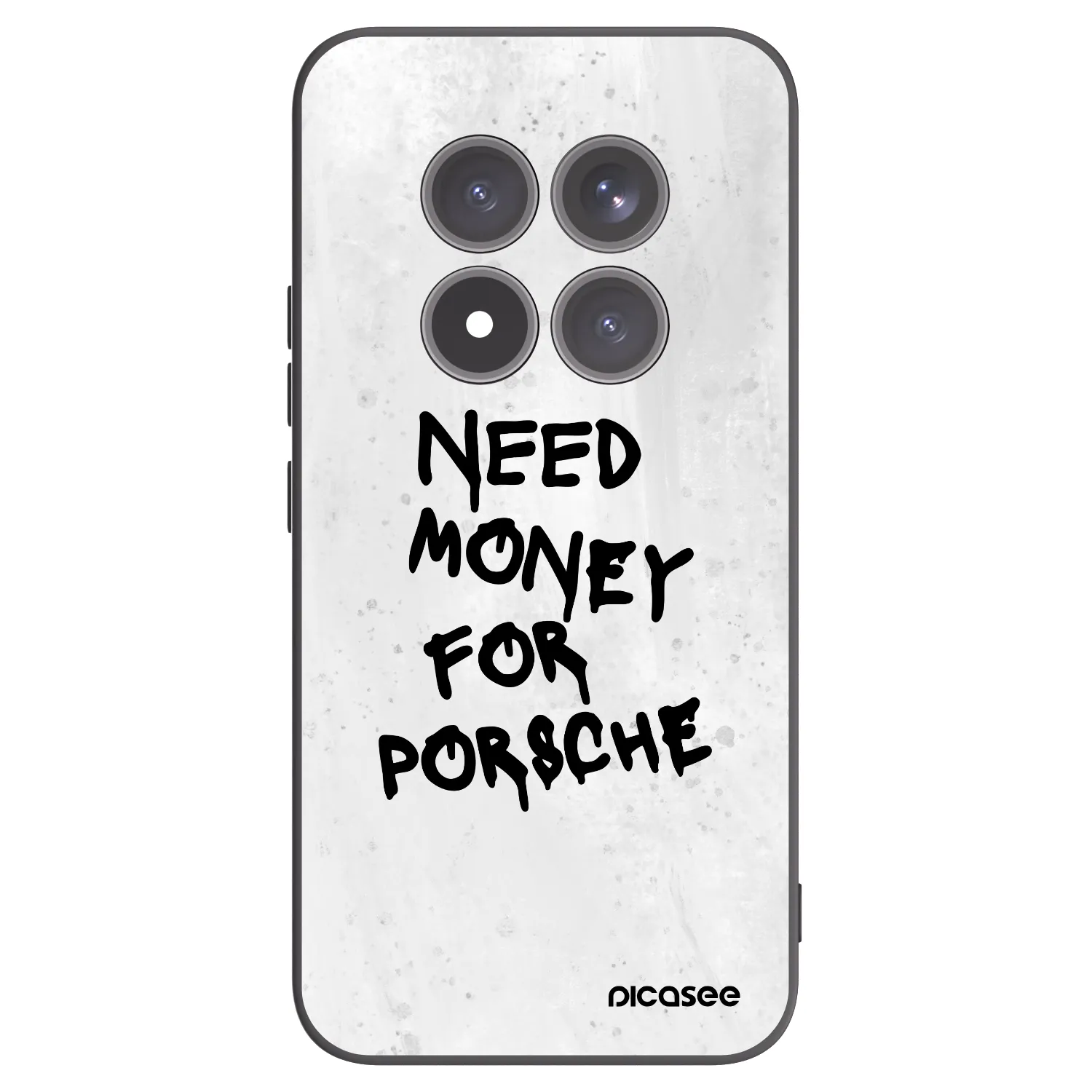 Picasee crna silikonska maskica za Xiaomi Redmi Note 15 Pro+ - White Dollar