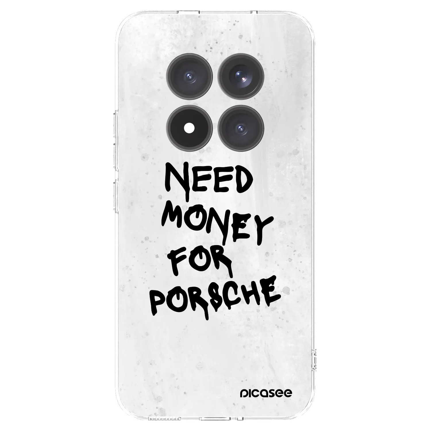 Picasee silikonska prozirna maskica za Xiaomi Redmi Note 15 Pro+ - White Dollar