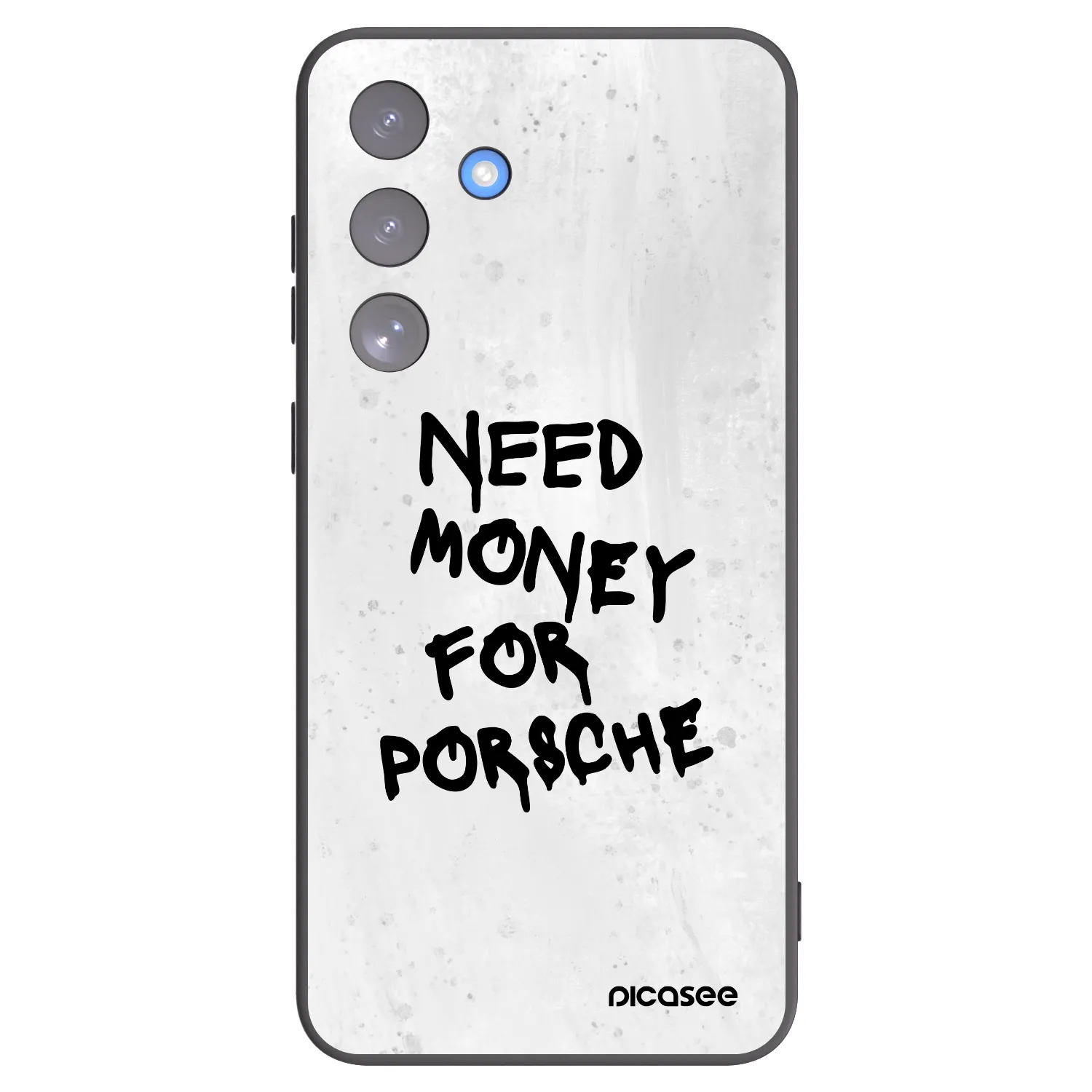 Picasee crna silikonska maskica za Samsung Galaxy S25 FE 5G - White Dollar