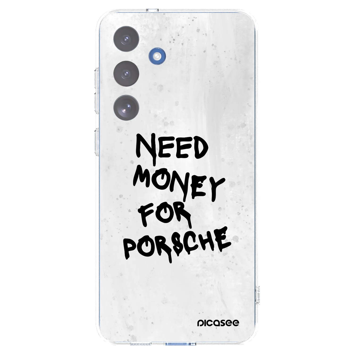 Picasee silikonska prozirna maskica za Samsung Galaxy S25 FE 5G - White Dollar