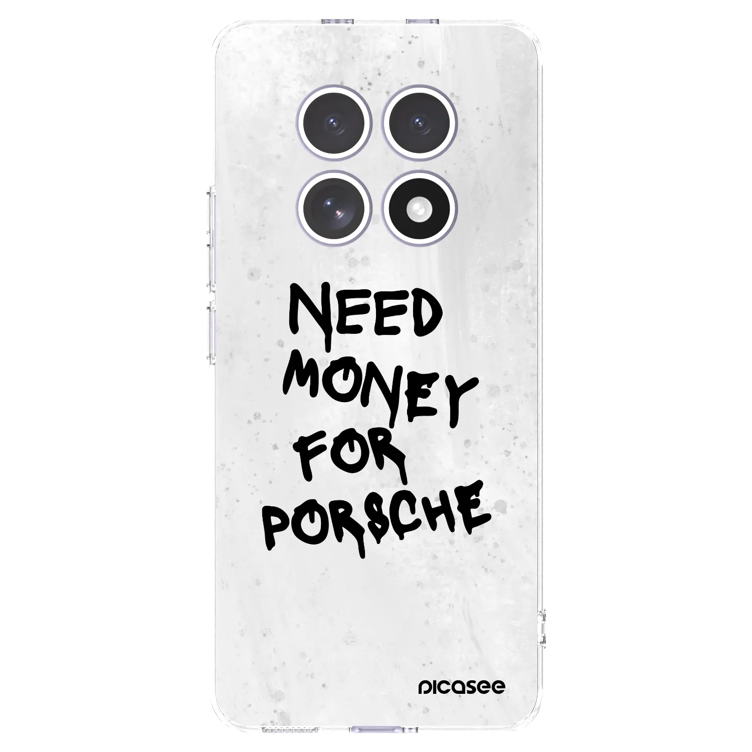 Picasee silikonska prozirna maskica za Xiaomi Redmi Note 15 - White Dollar