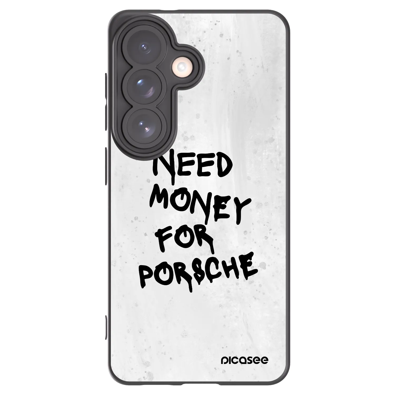 Picasee crna silikonska maskica za Samsung Galaxy S26 - White Dollar