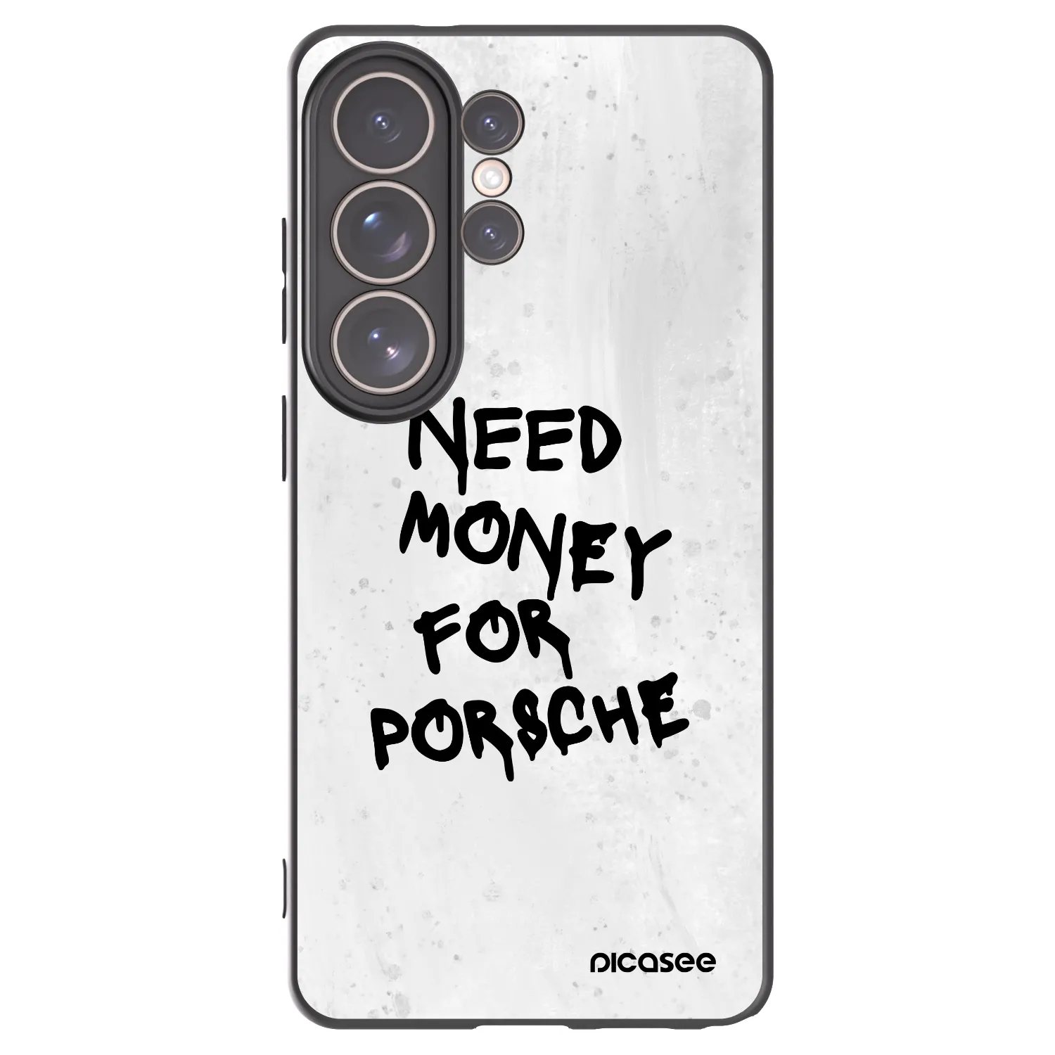 Picasee crna silikonska maskica za Samsung Galaxy S26 Ultra - White Dollar