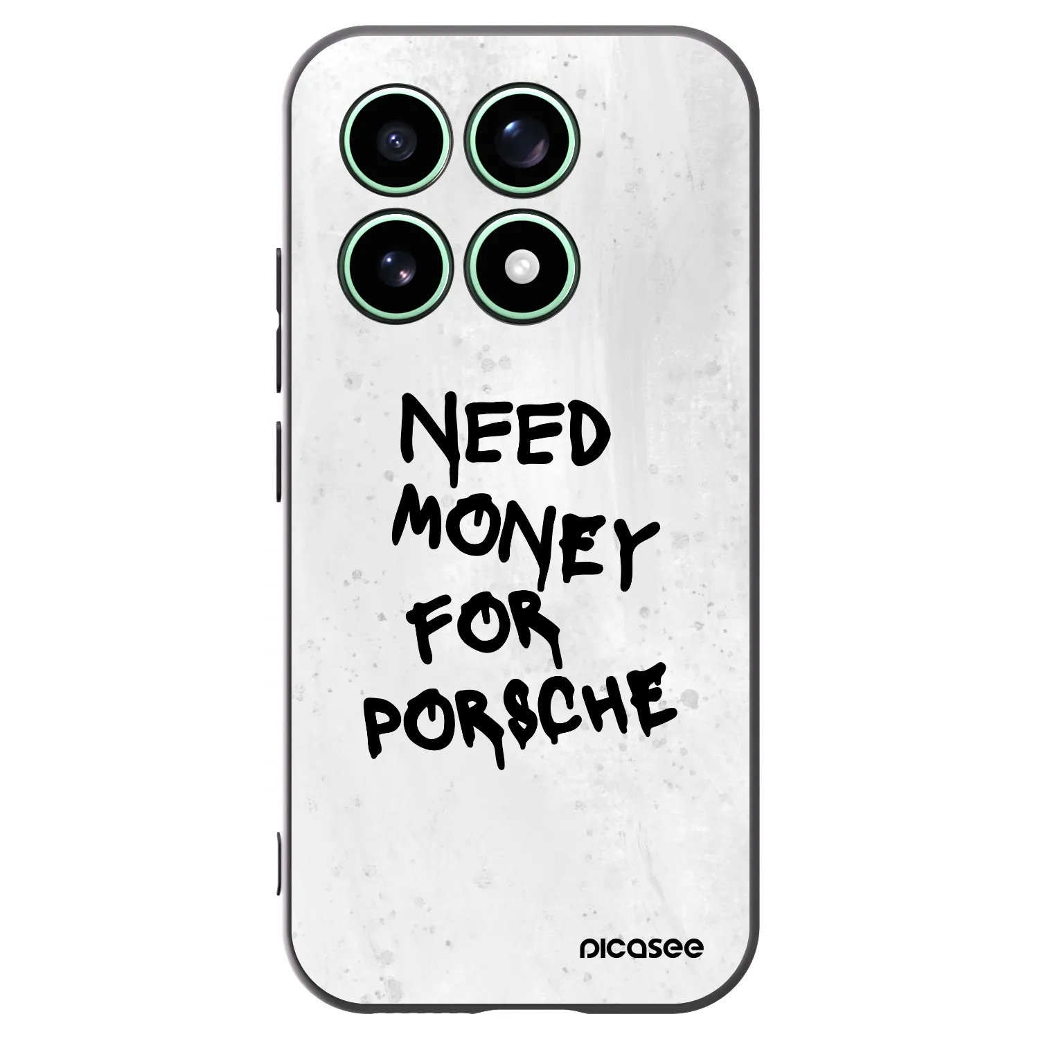 Picasee crna silikonska maskica za Xiaomi 17 - White Dollar