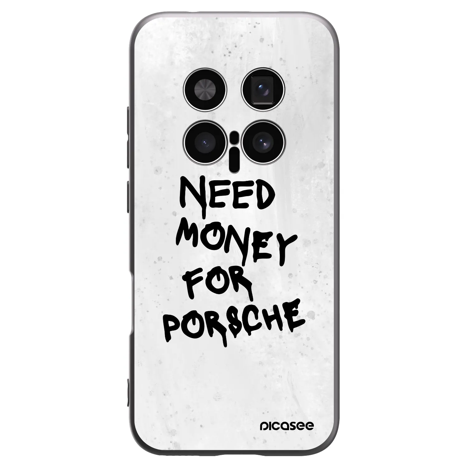 Picasee crna silikonska maskica za Honor Magic8 Pro 5G - White Dollar