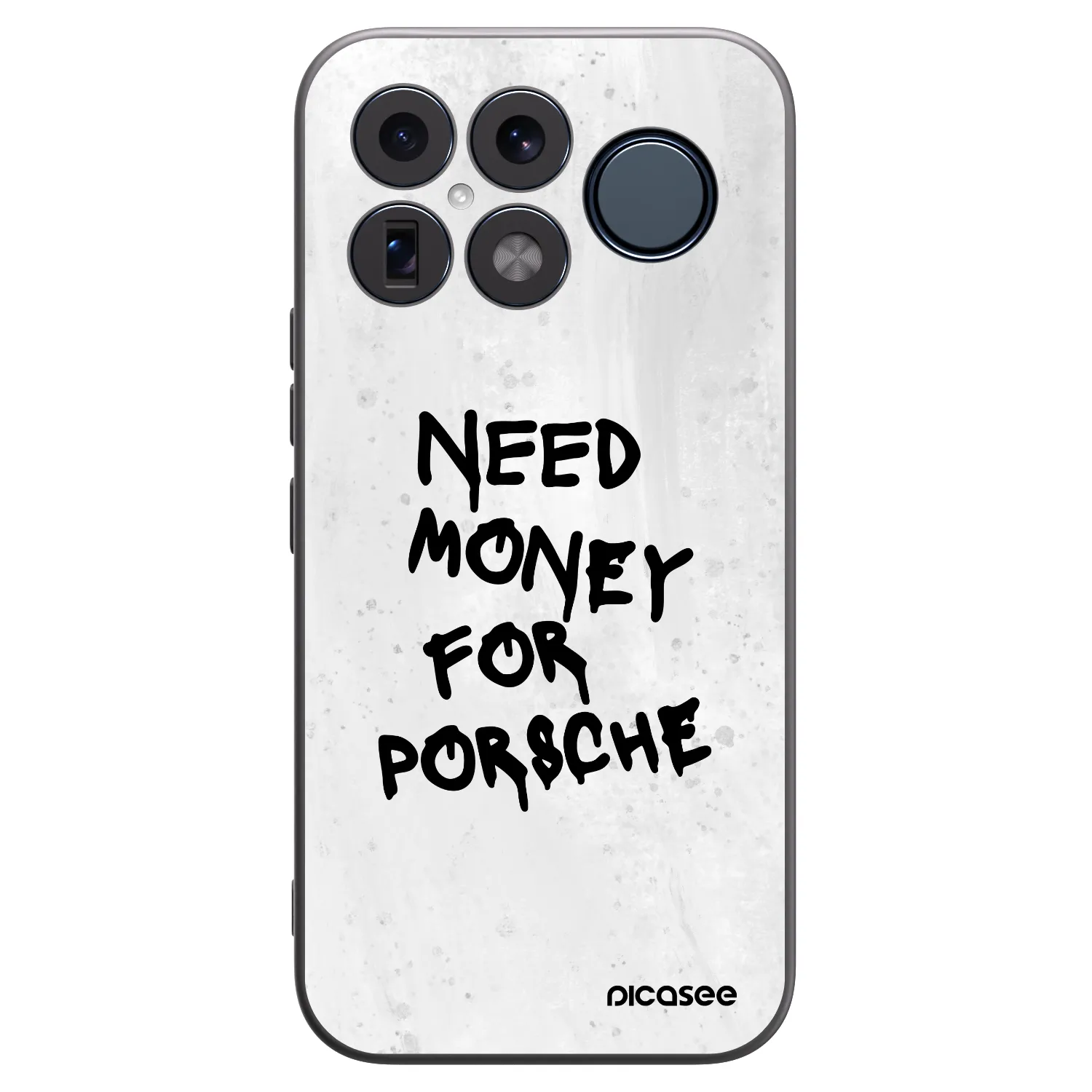 Picasee crna silikonska maskica za Xiaomi Poco F8 Ultra - White Dollar