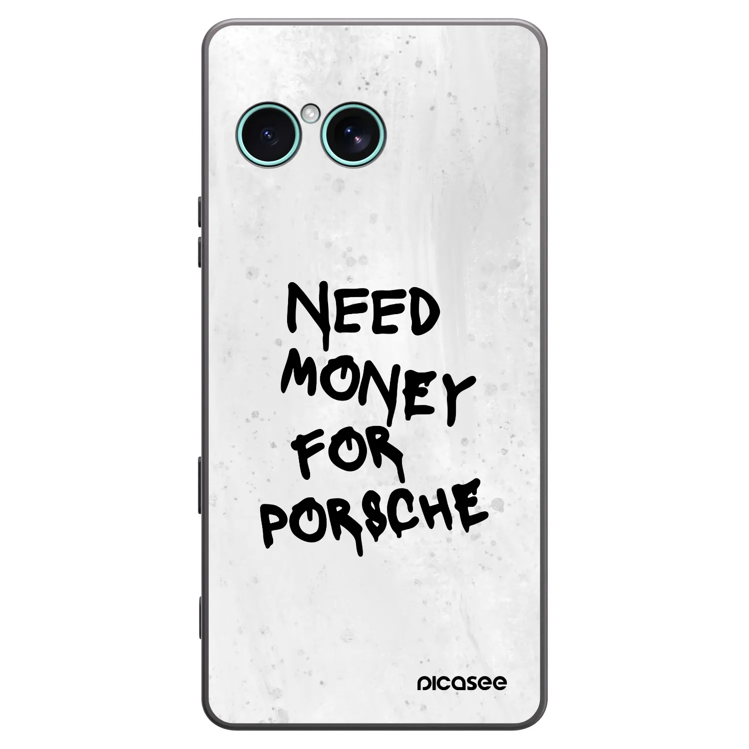 Picasee crna silikonska maskica za Sony Xperia 10 VII - White Dollar