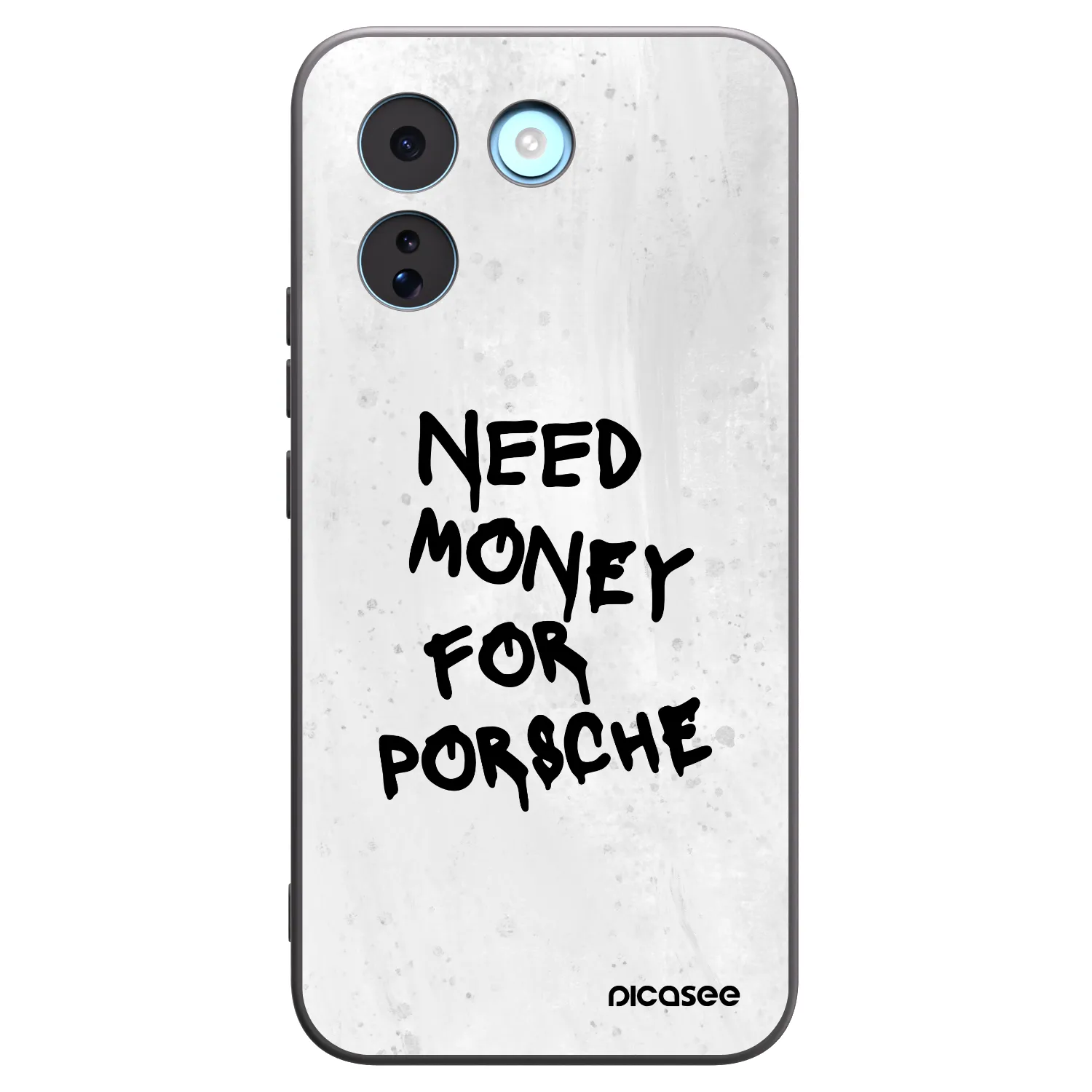 Picasee crna silikonska maskica za Xiaomi Redmi Note 17 Pro MAX 5G - White Dollar