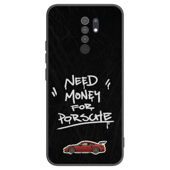 Picasee crna silikonska maskica za Xiaomi Redmi 9 - Dark Racer
