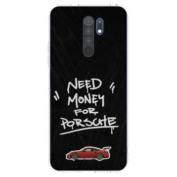 Picasee silikonska prozirna maskica za Xiaomi Redmi 9 - Dark Racer