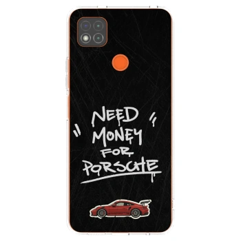 Picasee silikonska prozirna maskica za Xiaomi Redmi 9C - Dark Racer