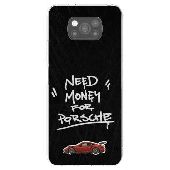 Picasee crna silikonska maskica za Xiaomi Poco X3 - Dark Racer