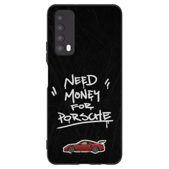 Picasee crna silikonska maskica za Huawei P Smart 2021 - Dark Racer