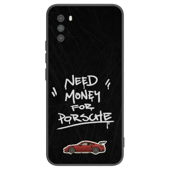 Picasee crna silikonska maskica za Xiaomi Poco M3 - Dark Racer