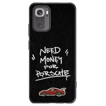 Picasee crna silikonska maskica za Xiaomi Redmi Note 10 - Dark Racer