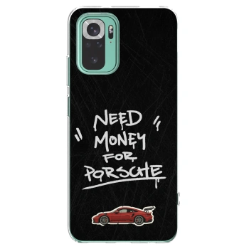 Picasee silikonska prozirna maskica za Xiaomi Redmi Note 10 Pro - Dark Racer