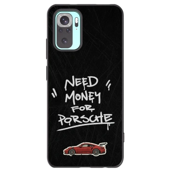 Picasee crna silikonska maskica za Xiaomi Redmi Note 10 Pro - Dark Racer