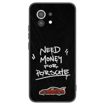 Picasee crna silikonska maskica za Xiaomi Mi 11 - Dark Racer