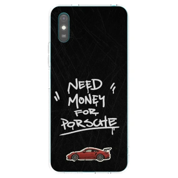 Picasee silikonska prozirna maskica za Xiaomi Redmi 9AT - Dark Racer