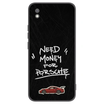 Picasee crna silikonska maskica za Xiaomi Redmi 9AT - Dark Racer