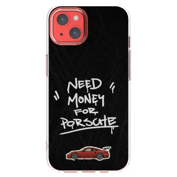 Picasee silikonska prozirna maskica za Apple iPhone 13 - Dark Racer