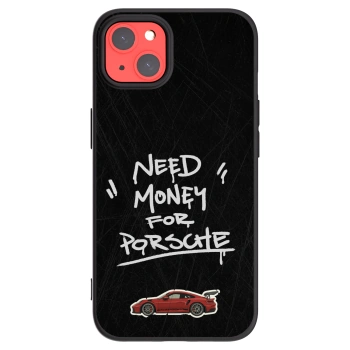 Picasee crna silikonska maskica za Apple iPhone 13 - Dark Racer