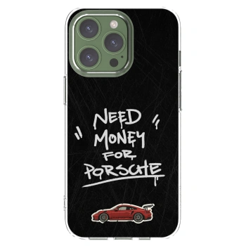 Picasee silikonska prozirna maskica za Apple iPhone 13 Pro - Dark Racer