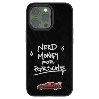 Picasee crna silikonska maskica za Apple iPhone 13 Pro - Dark Racer