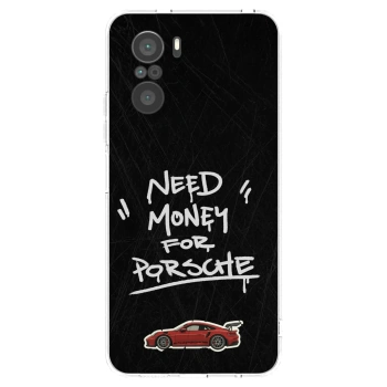 Picasee silikonska prozirna maskica za Xiaomi Poco F3 - Dark Racer