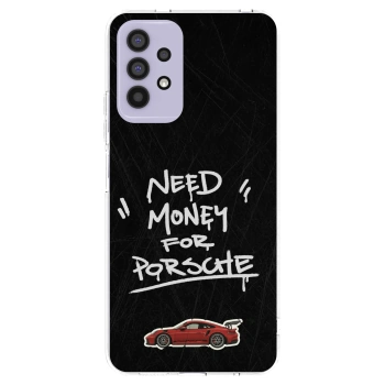 Picasee silikonska prozirna maskica za Samsung Galaxy A32 4G SM-A325F - Dark Racer